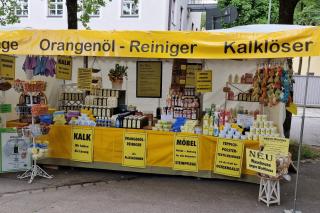 Der Standl von Rita Herfort-Pedersen und Cornelia Pedersen